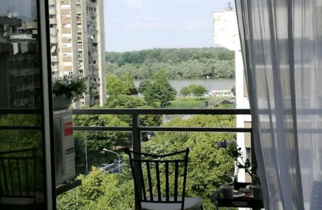 Appartamento Danube Pearl Belgrado Esterno foto