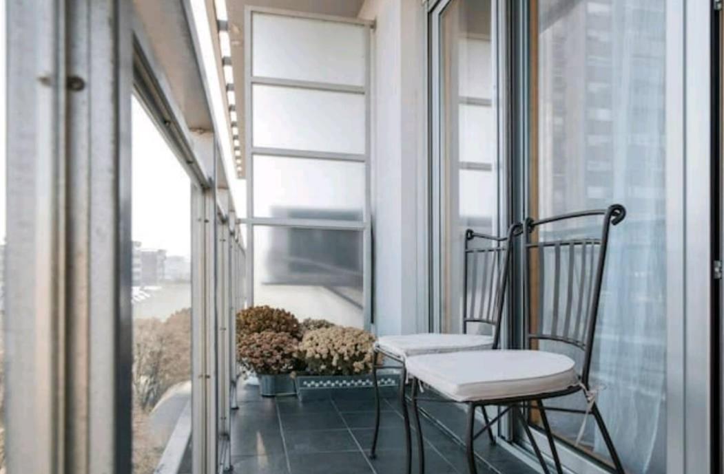 Appartamento Danube Pearl Belgrado Esterno foto